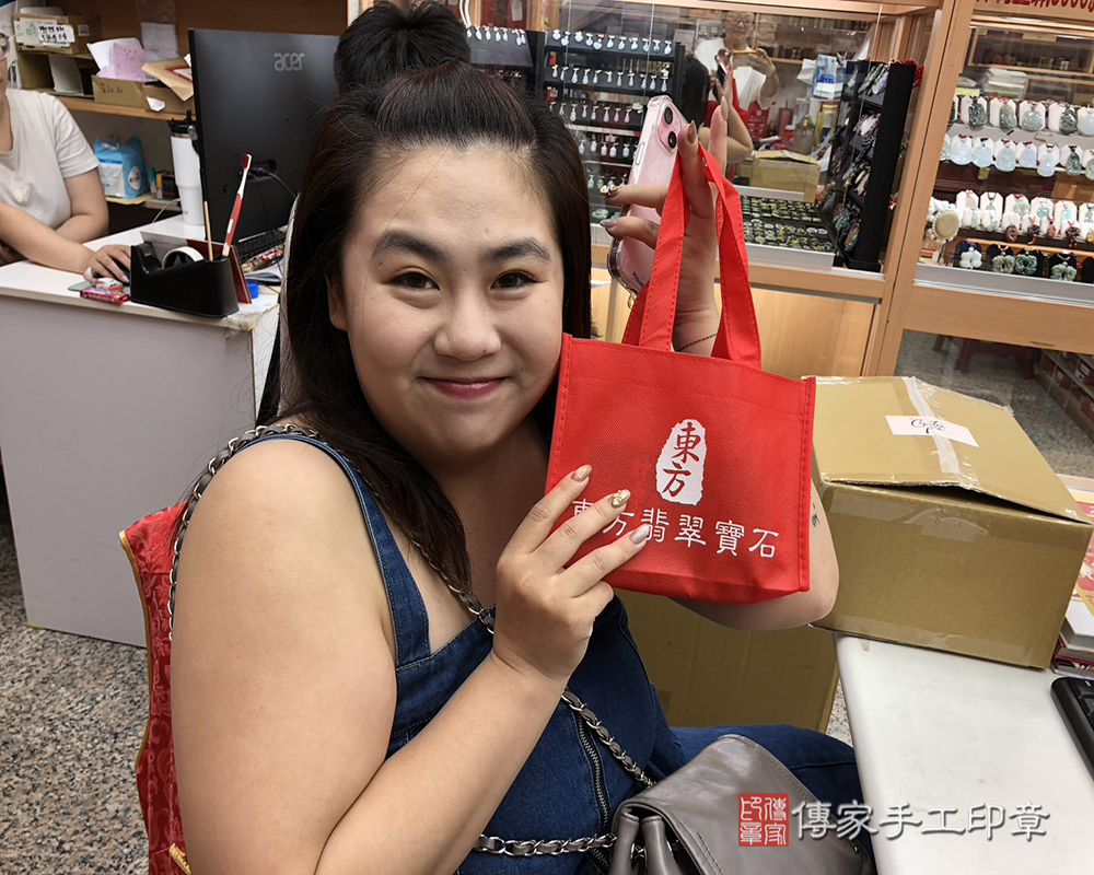 顧客滿意推薦開運臍髮印章-台中市西屯區-陳小姐2025.11.01