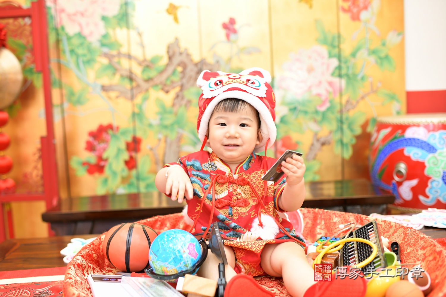 傳家手工印章台北店、抓周