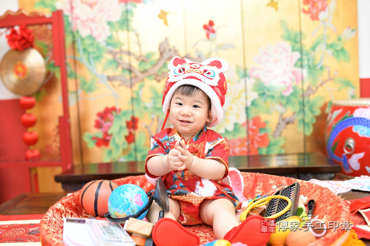 傳家手工印章台北店、抓周