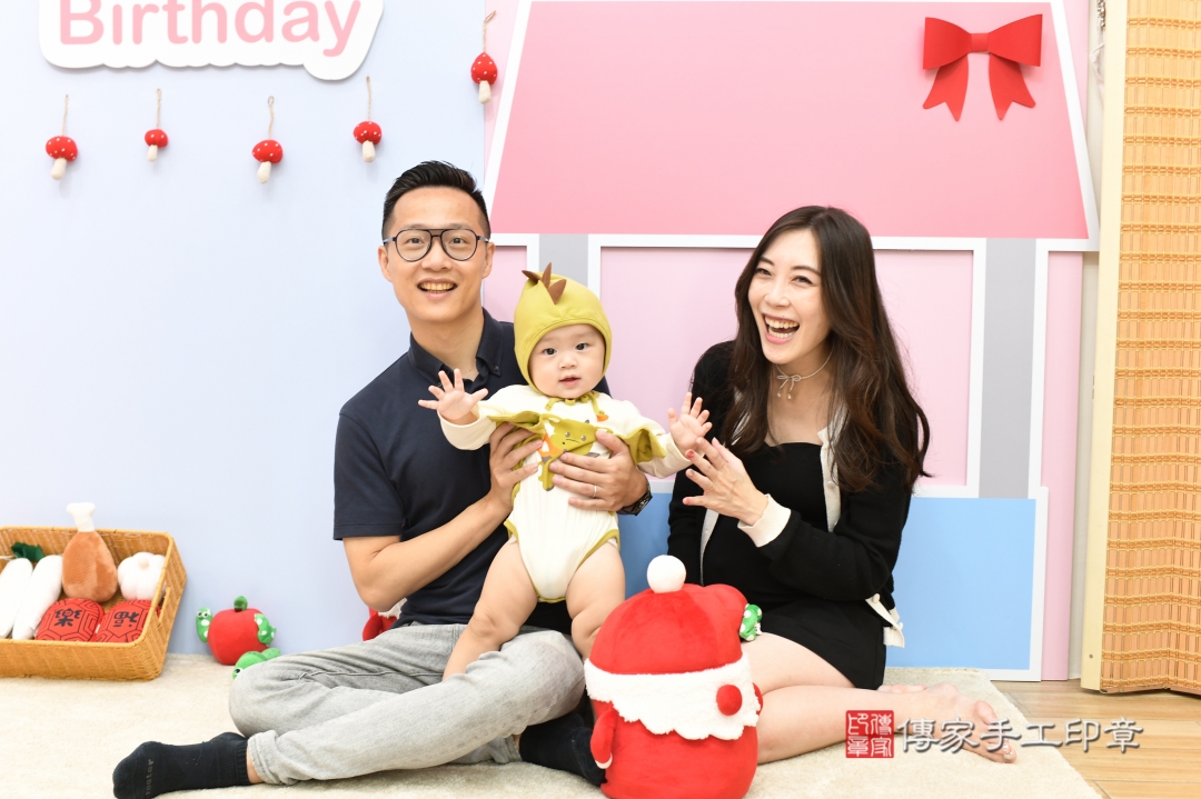 傳家手工印章台北店、抓周