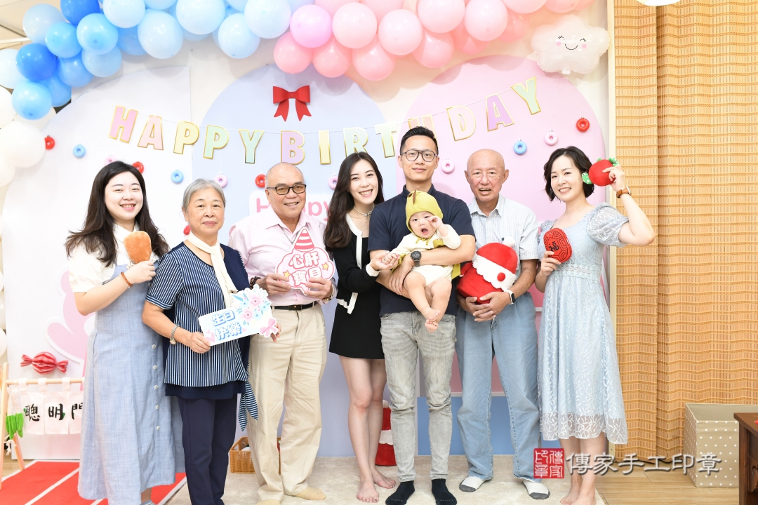 傳家手工印章台北店、抓周