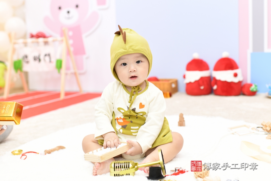 傳家手工印章台北店、抓周