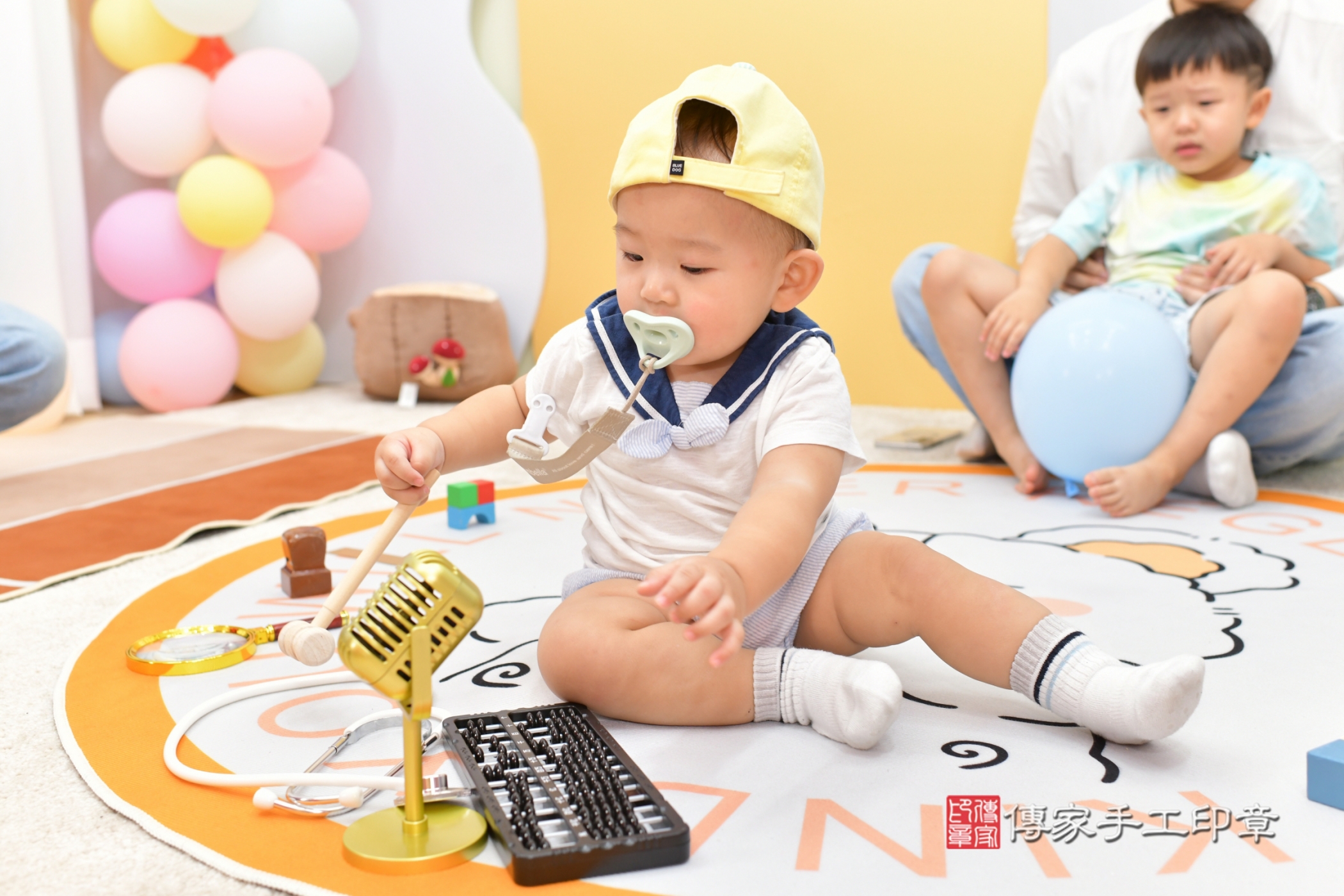 傳家手工印章台中店、抓周