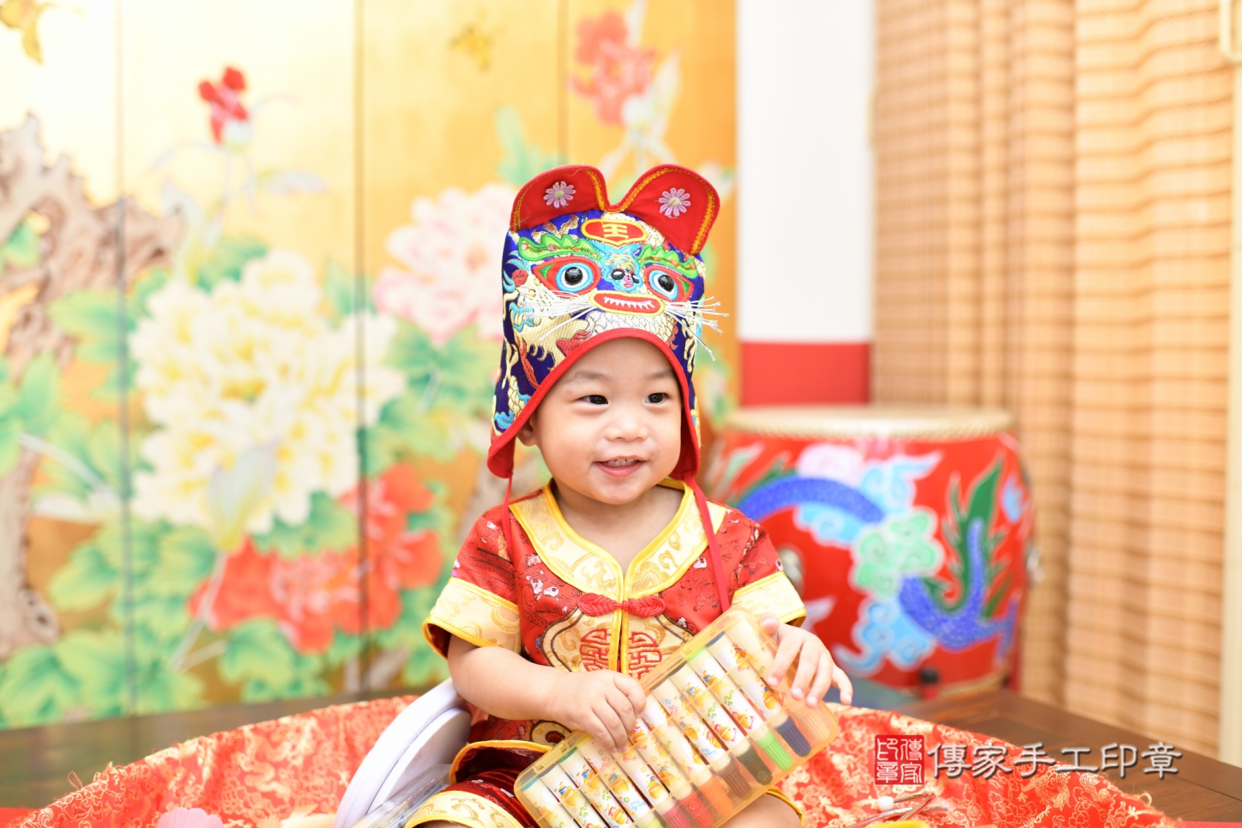 傳家手工印章台北店、抓周