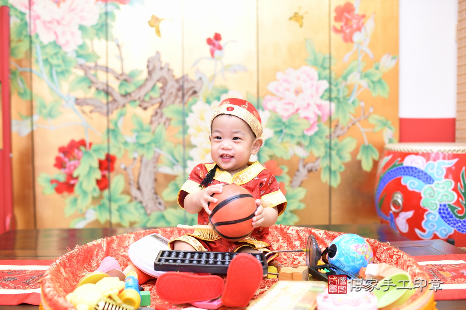 傳家手工印章台北店、抓周