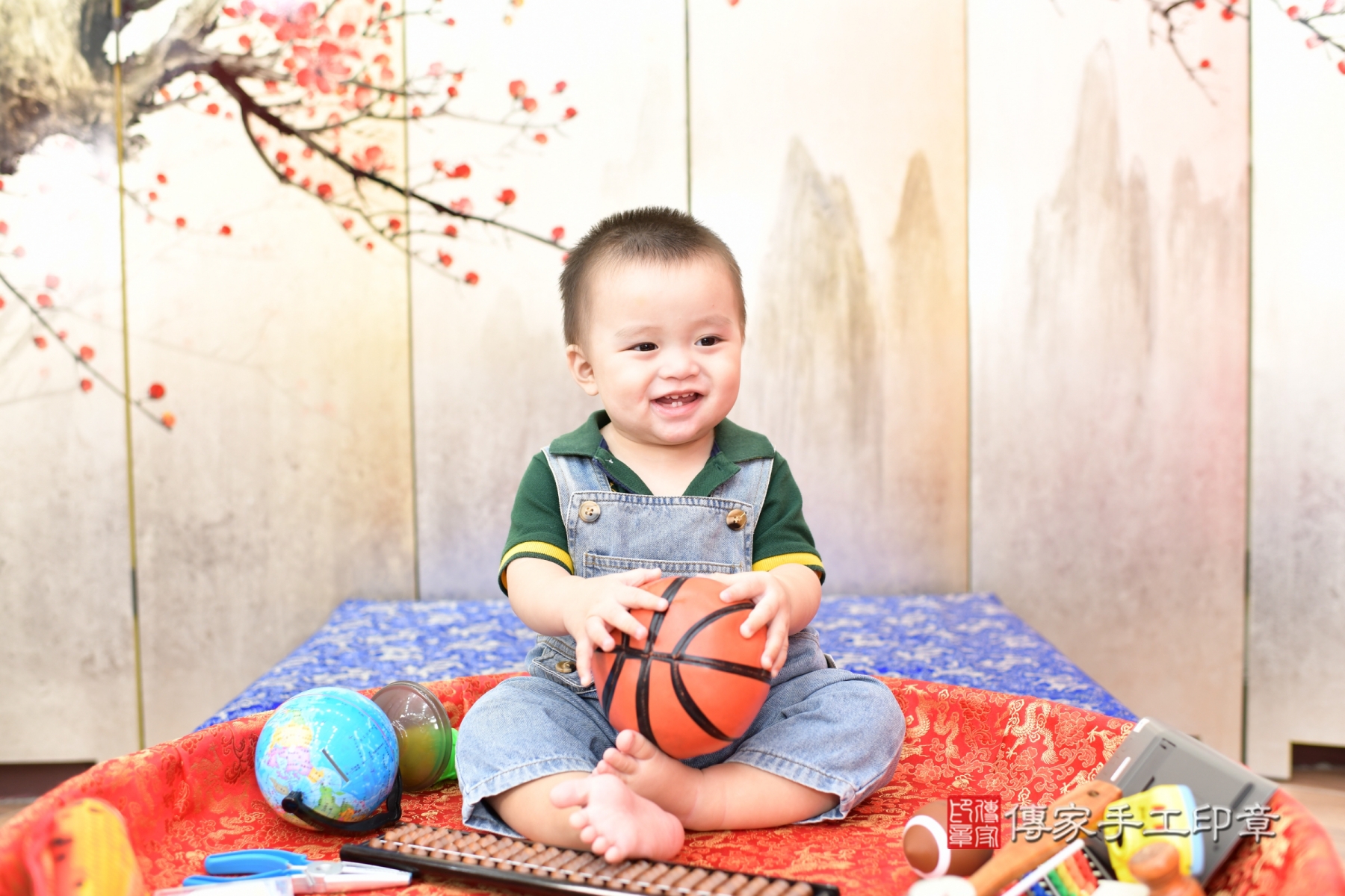 傳家手工印章台北店、抓周