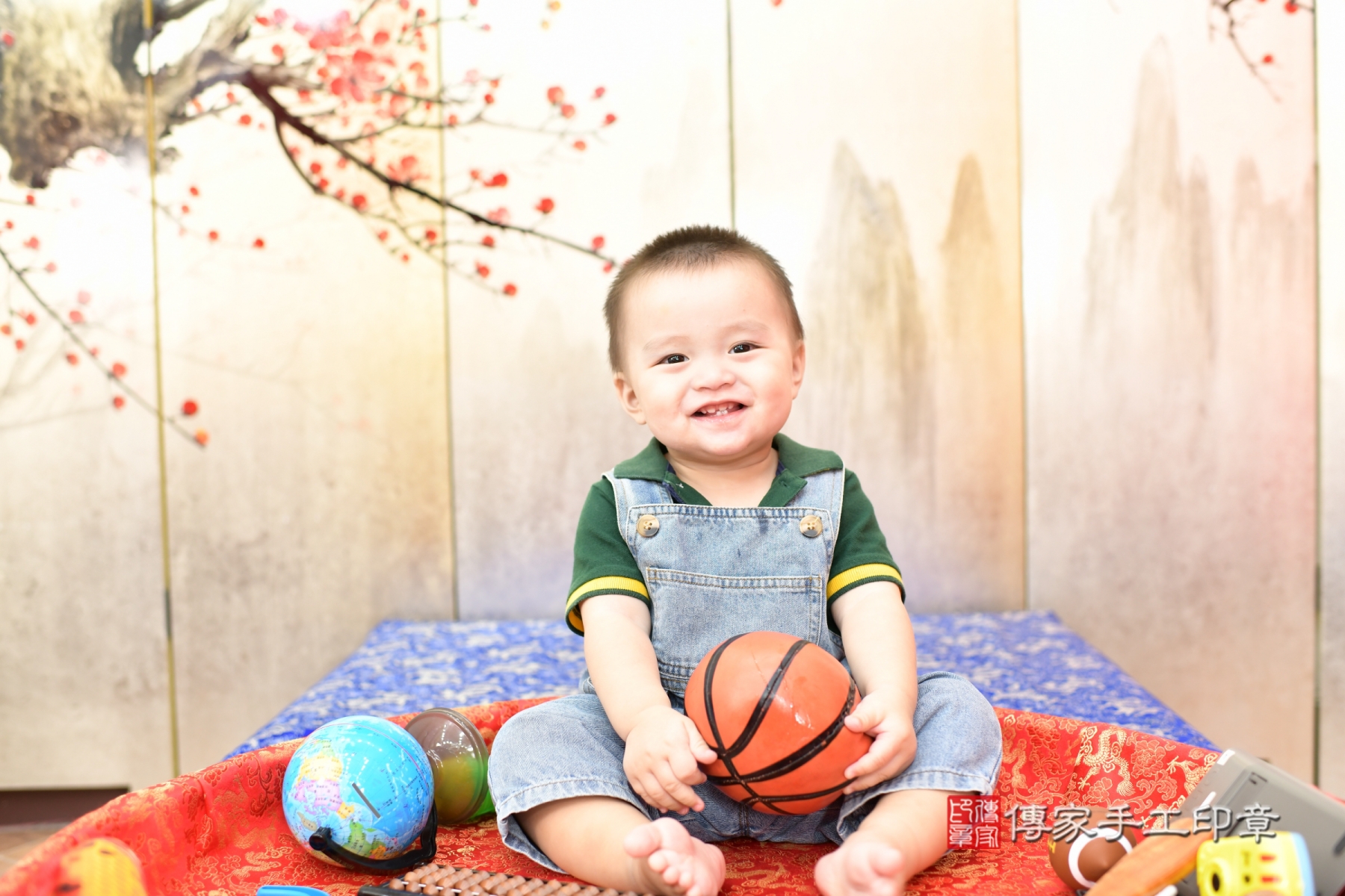 傳家手工印章台北店、抓周