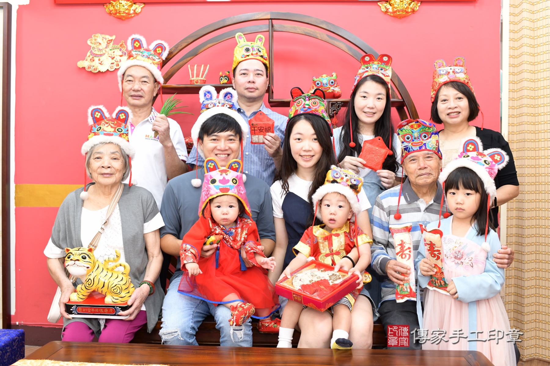 傳家手工印章永和店、抓周