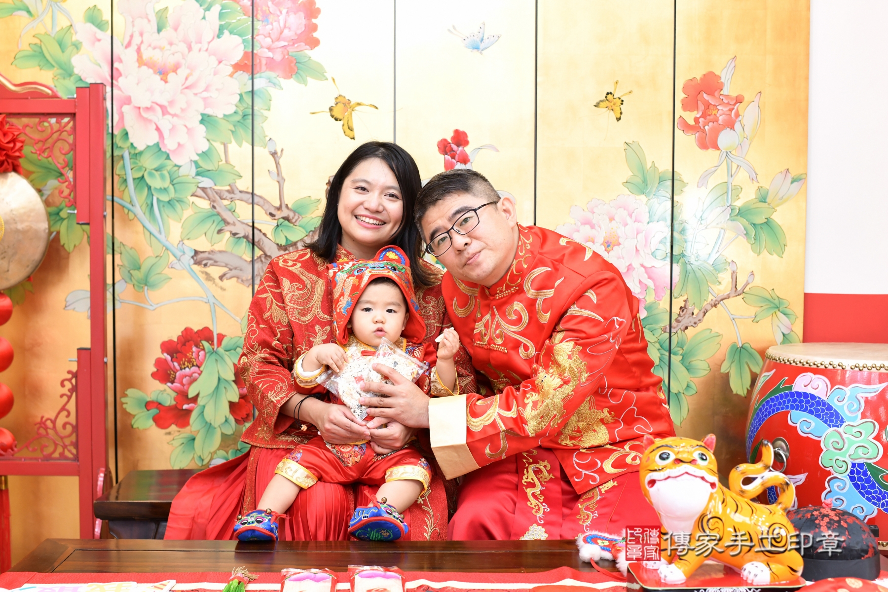 傳家手工印章台北店、抓周