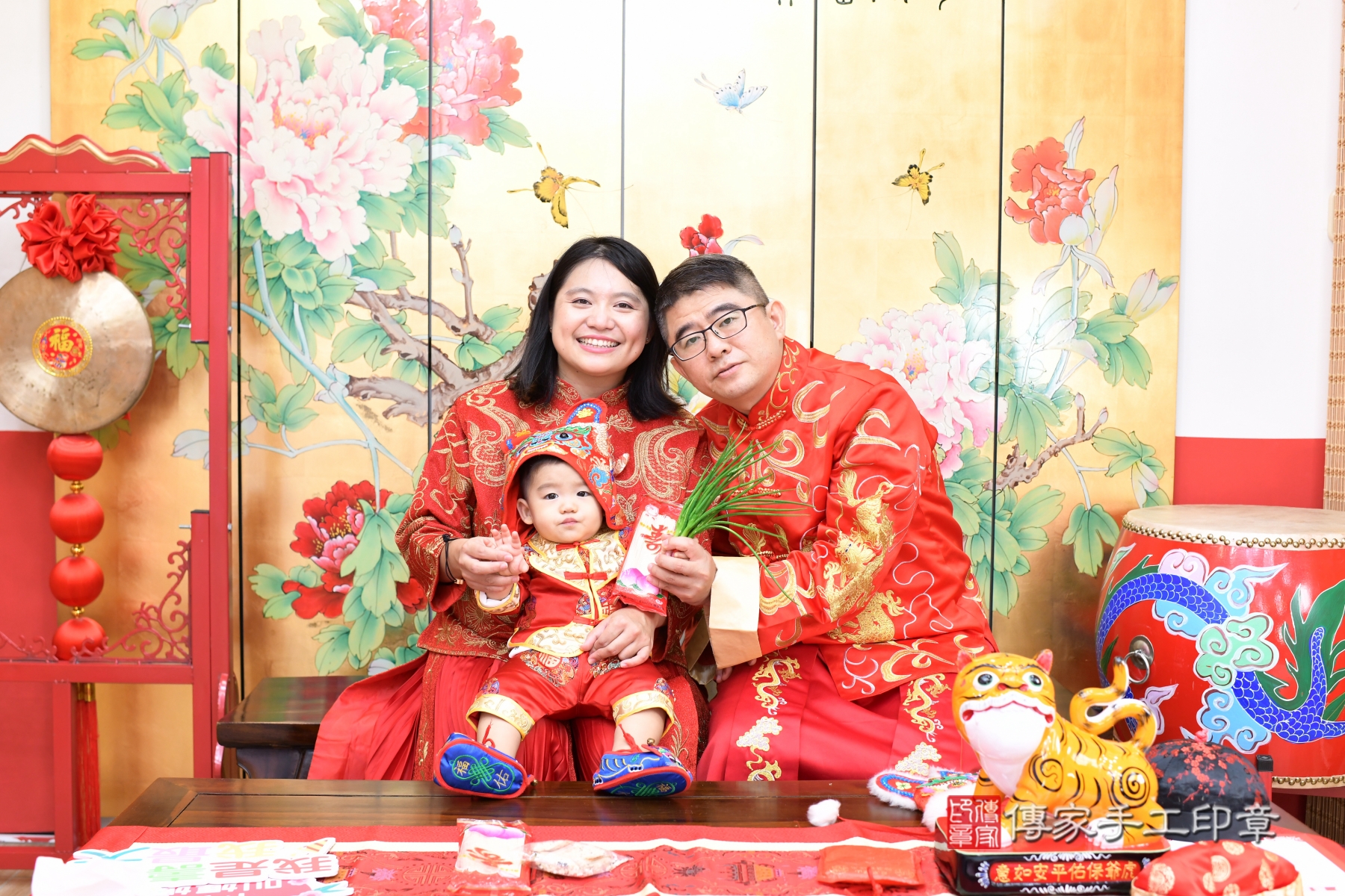 傳家手工印章台北店、抓周