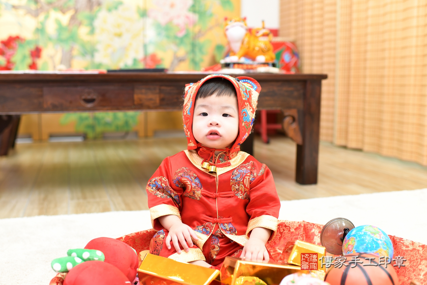 傳家手工印章台北店、抓周