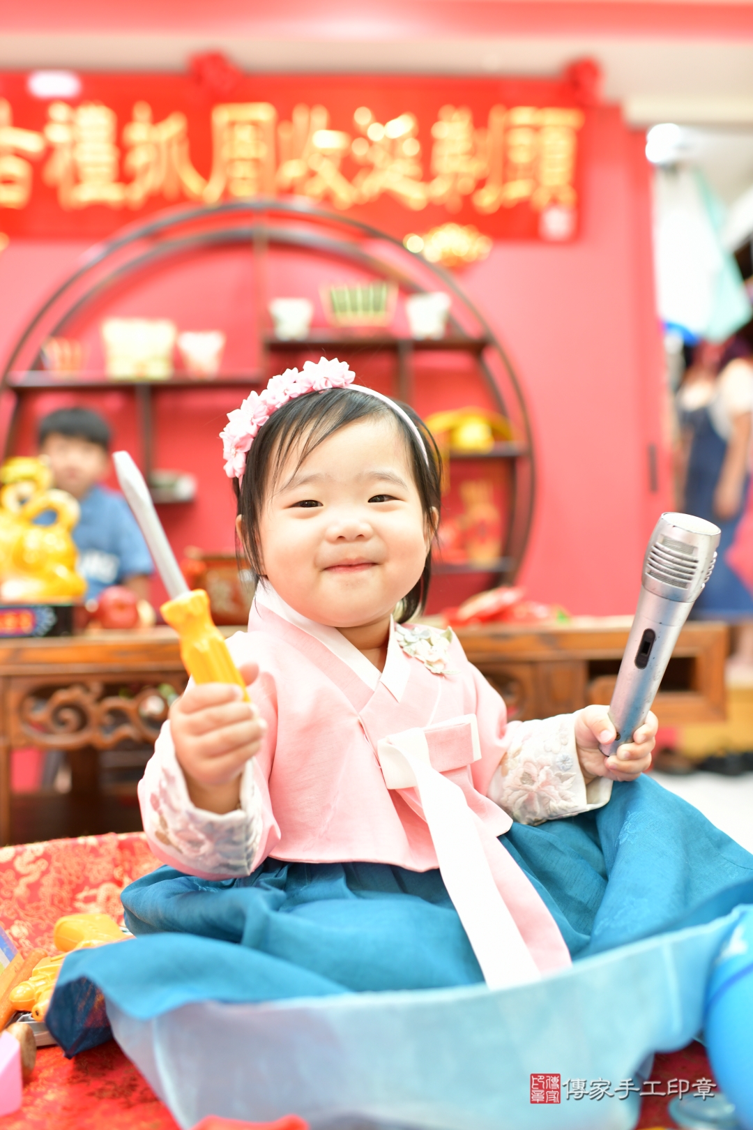 傳家手工印章台中店、抓周