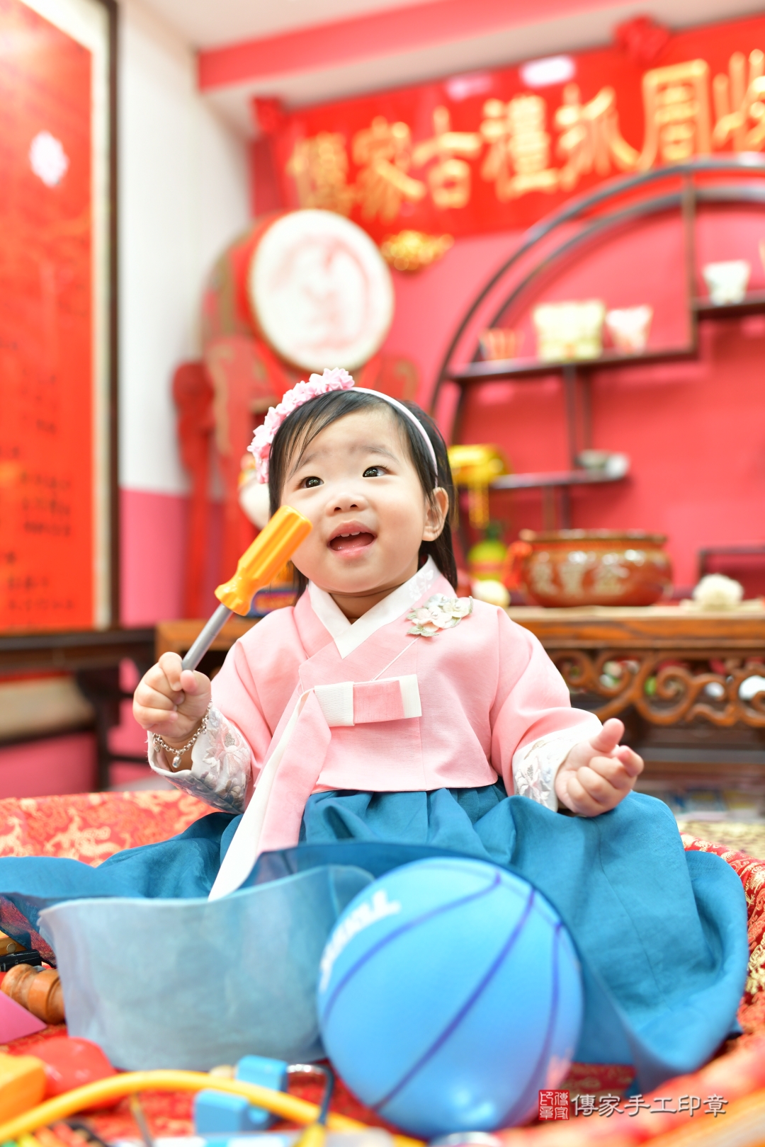 傳家手工印章台中店、抓周