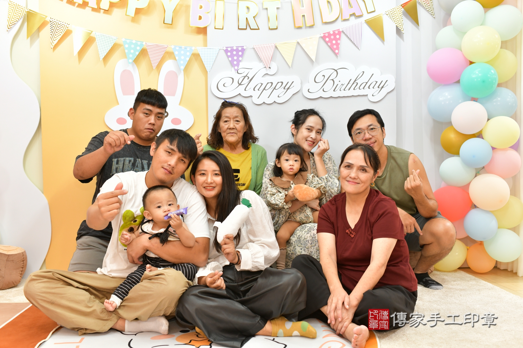 傳家手工印章台中店、抓周