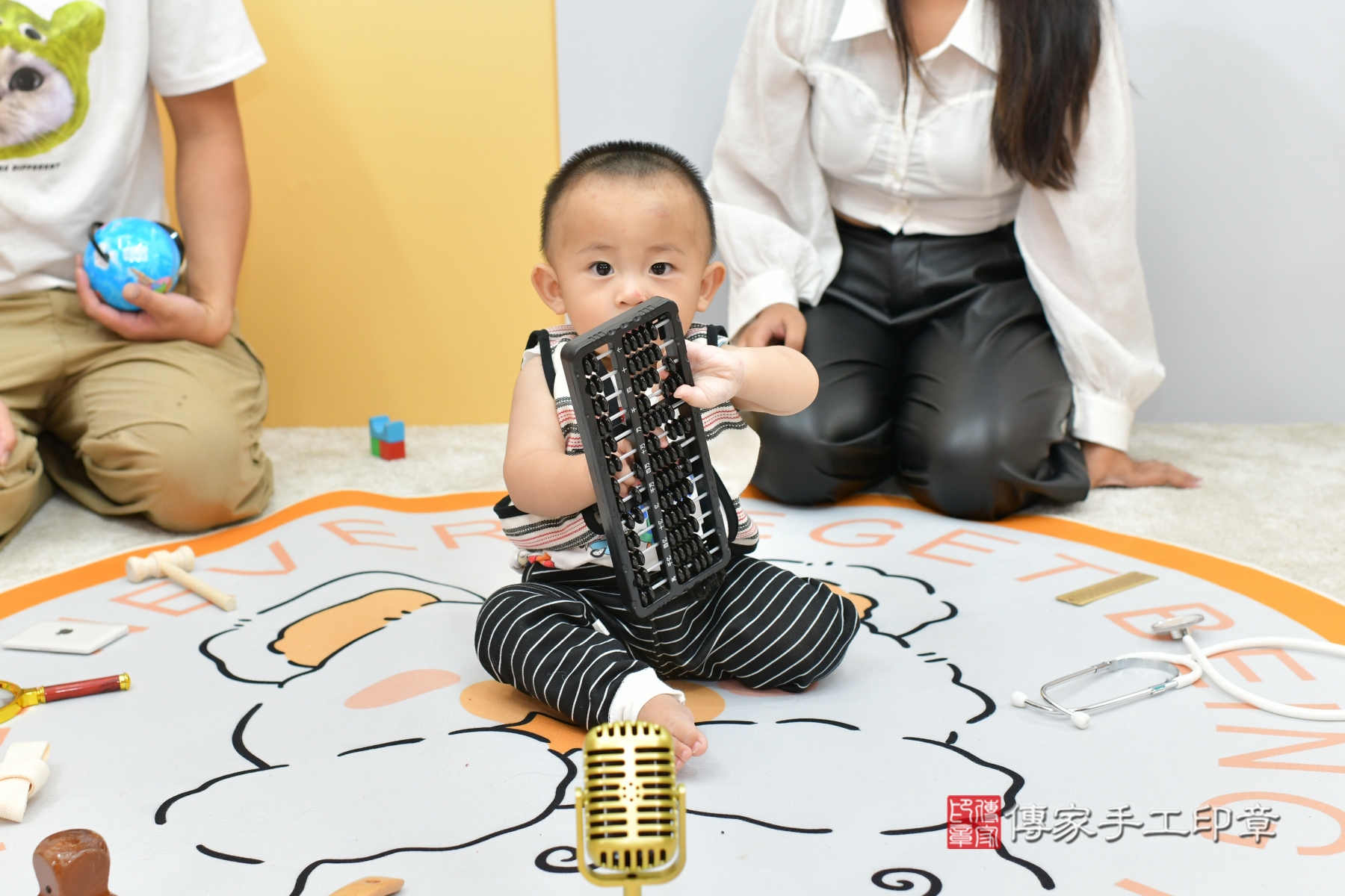 傳家手工印章台中店、抓周