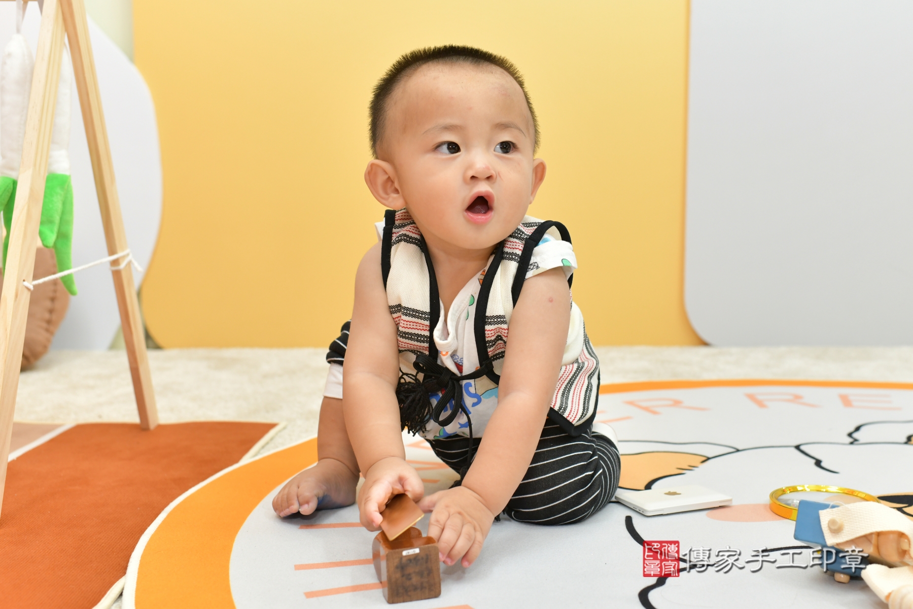 傳家手工印章台中店、抓周