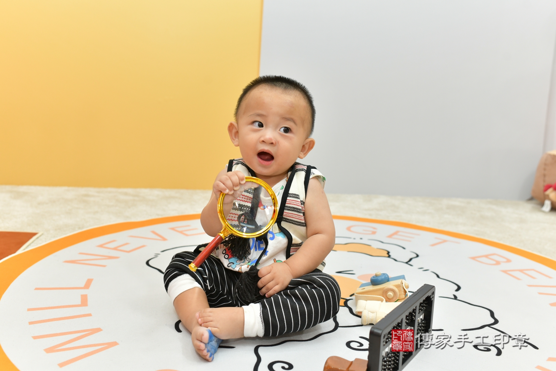 傳家手工印章台中店、抓周