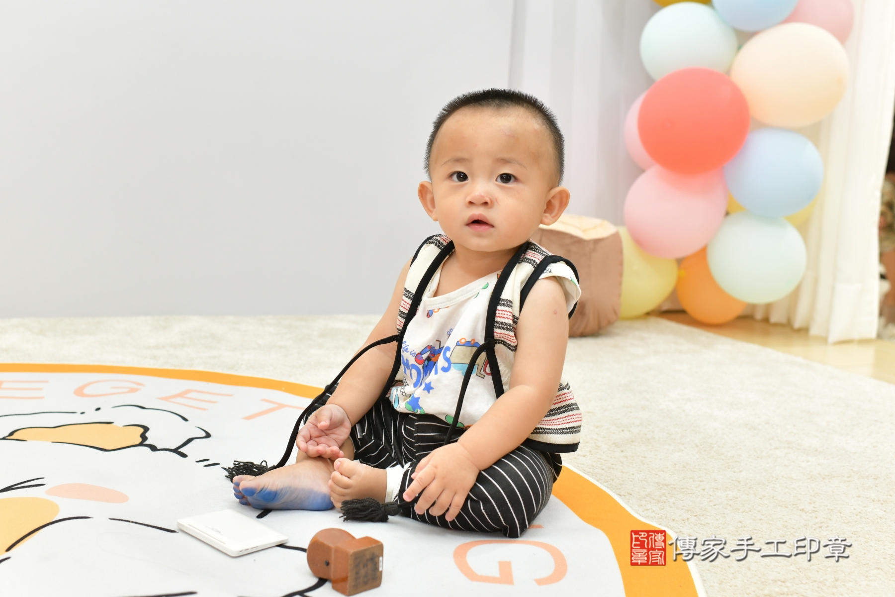 小手大未來，抓週儀式精彩呈現！台中市小瑜寶貝抓周推薦：傳家台 .....，案例照