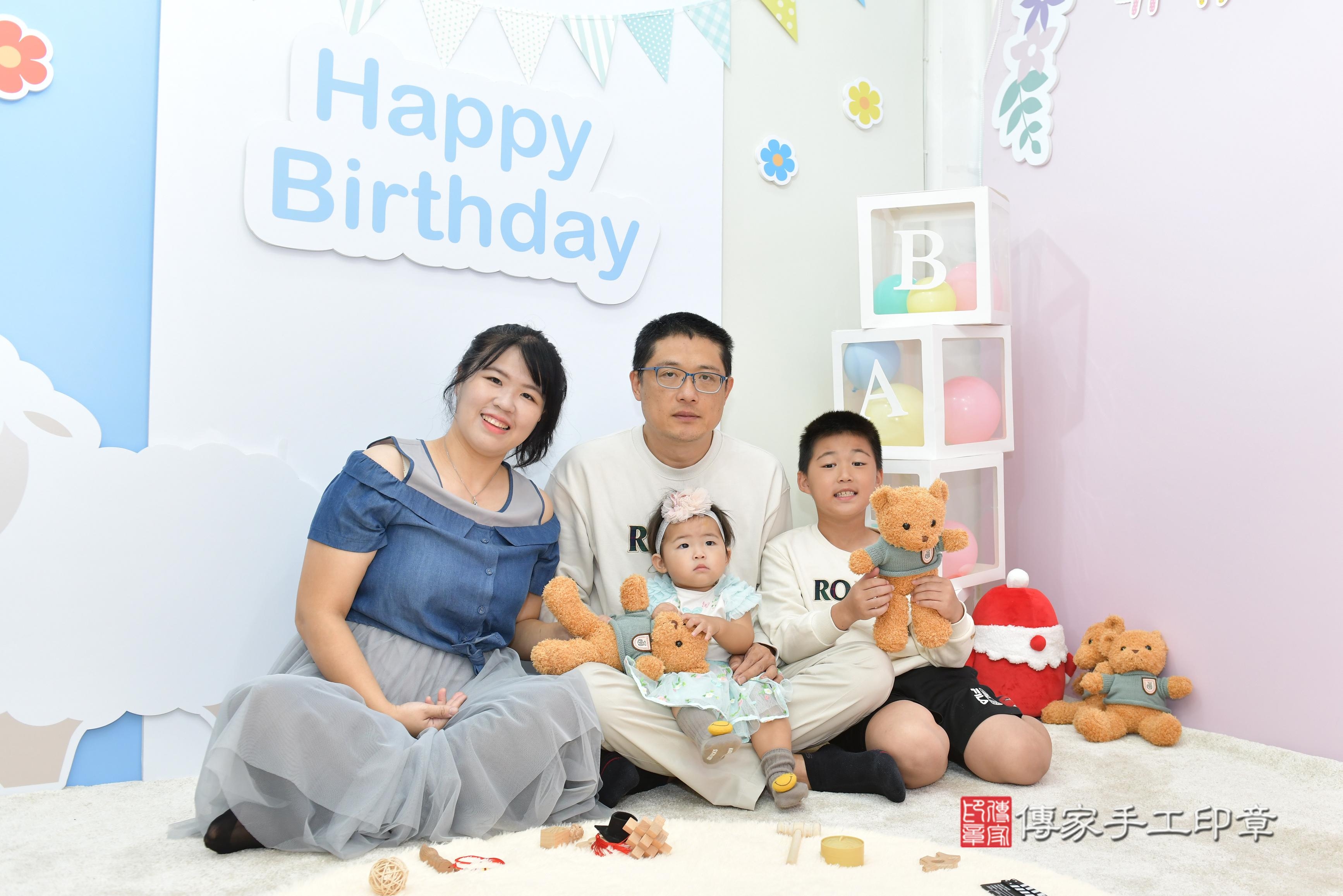 寶寶抓周，你的到來，是我們生命的延續。傳家桃園店區彤彤寶貝抓 .....，案例照