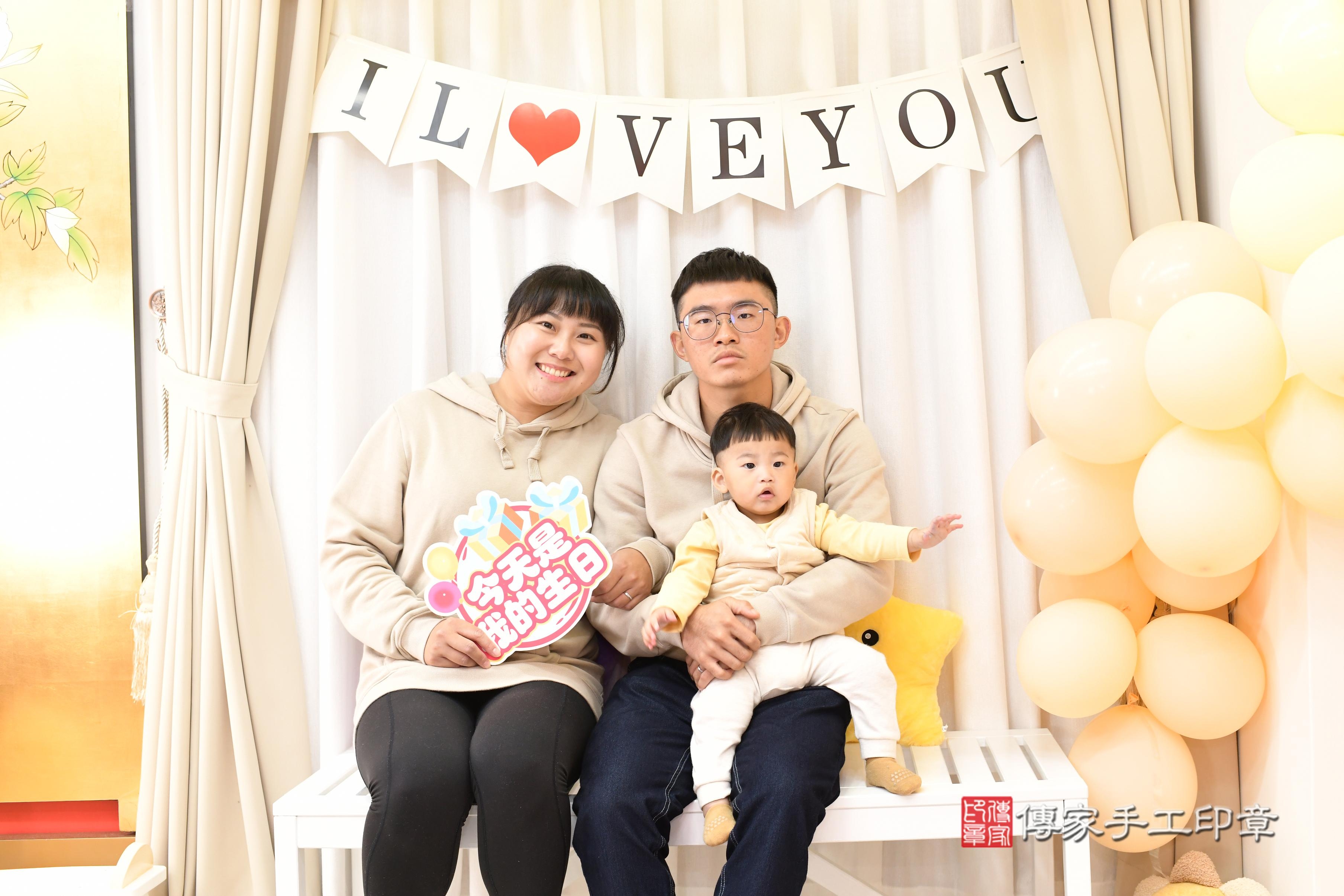 一歲抓週，百般祝福圍繞！高雄市鳳山區叡叡寶貝抓周推薦：傳家高 .....，案例照
