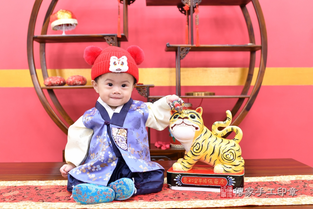 傳家手工印章台北店、抓周