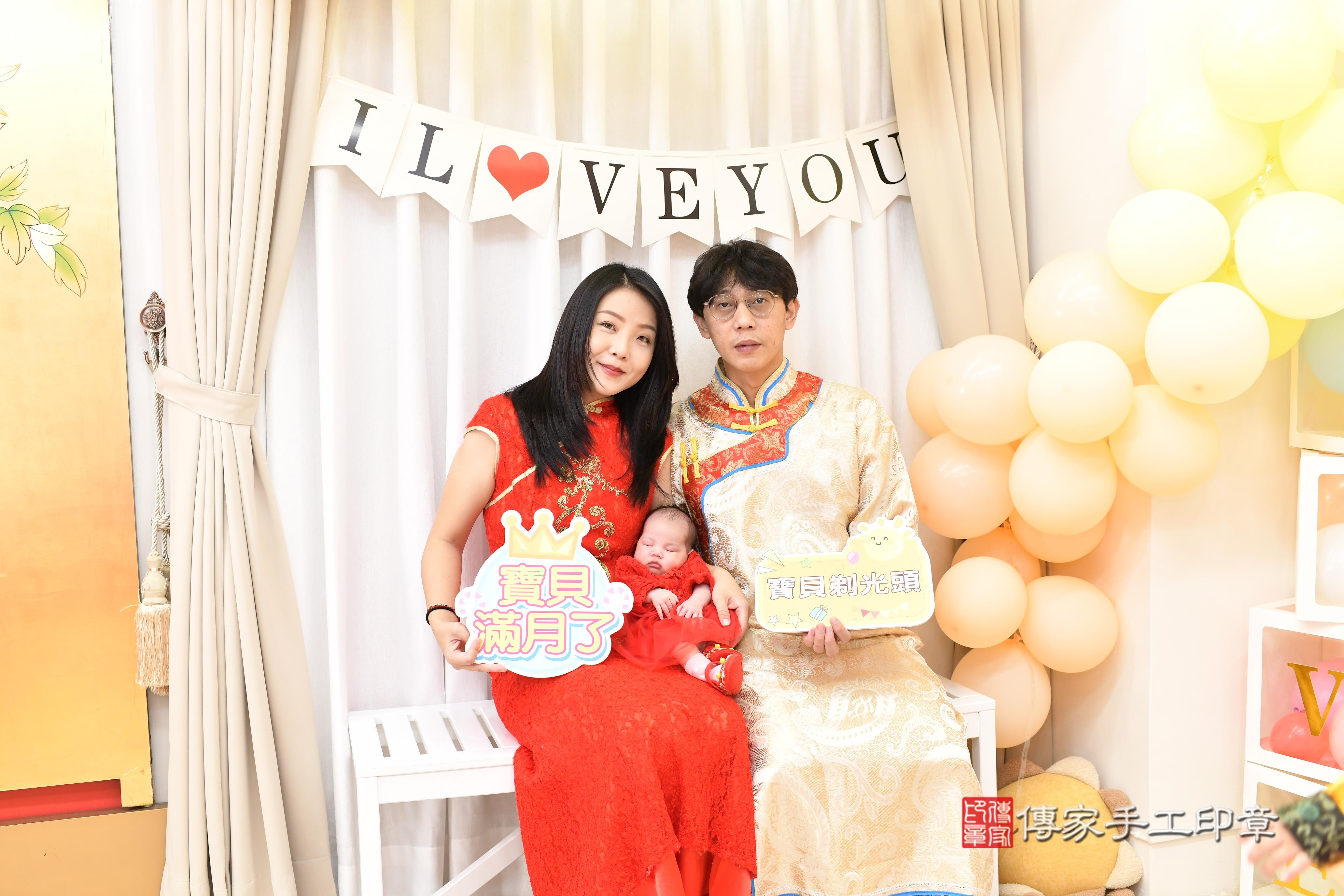 剃頭是祝福，留下寶貝一生一次的紀念！高雄市鳳山區妡妡寶貝滿月來店剃 .....照：10