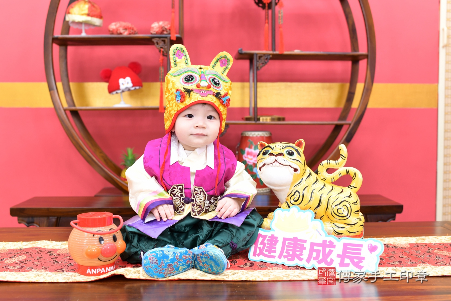 傳家手工印章台北店、抓周