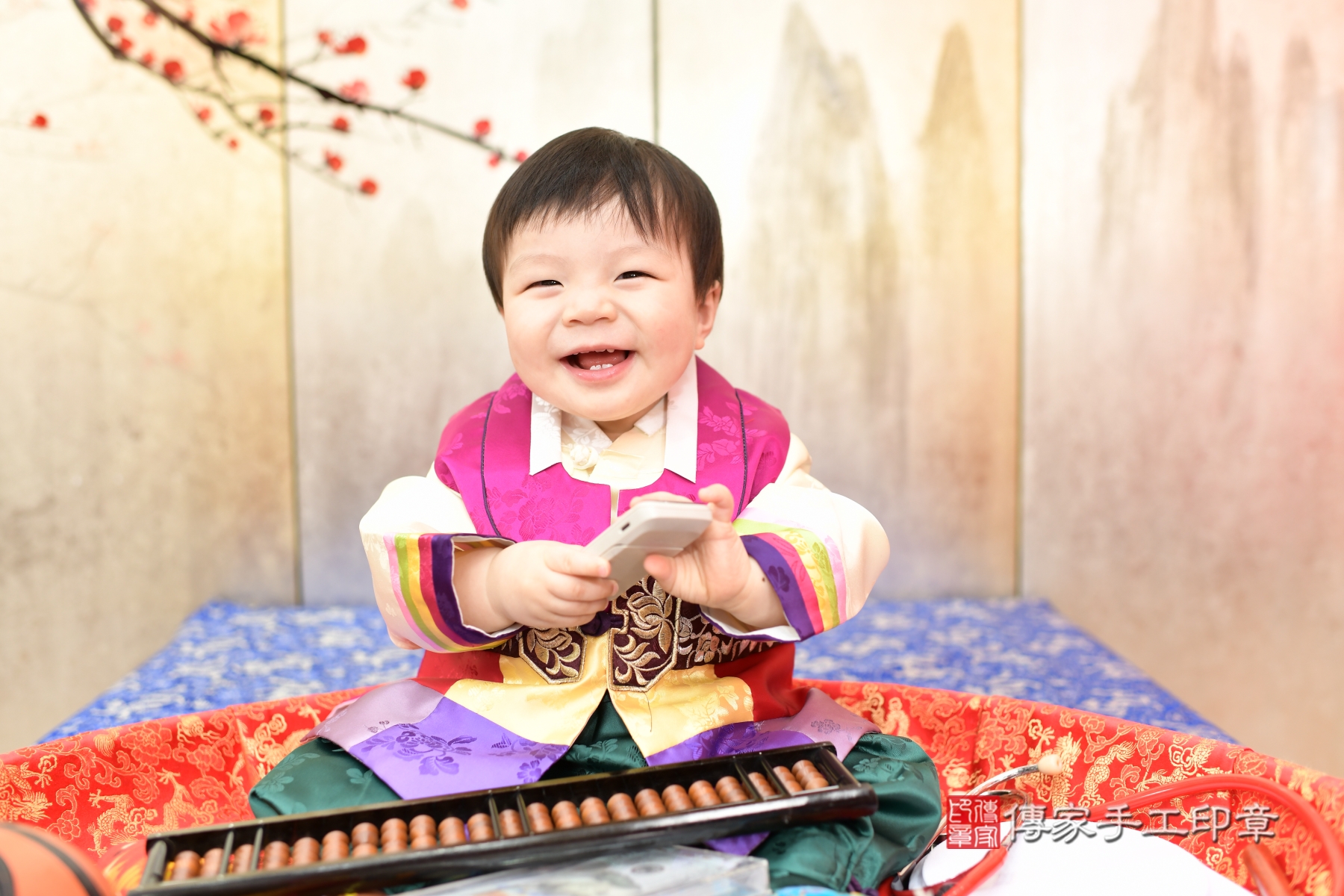 傳家手工印章台北店、抓周