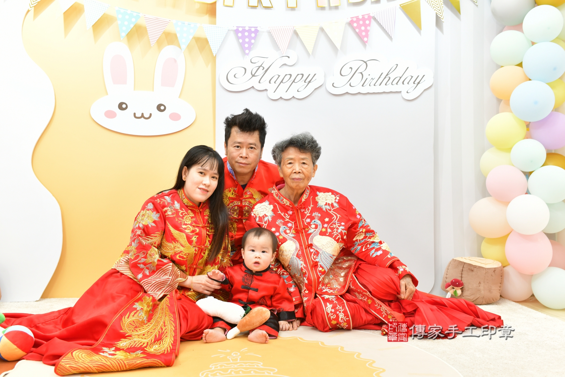 傳家手工印章台中店、抓周