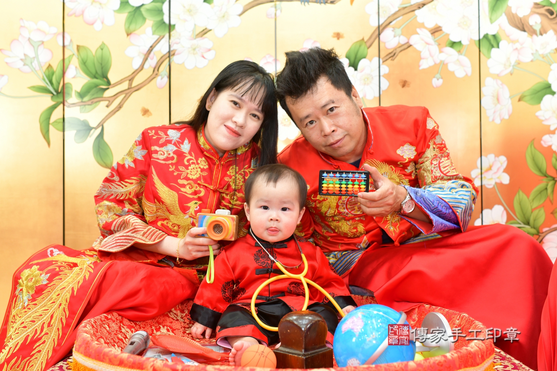 傳家手工印章台中店、抓周