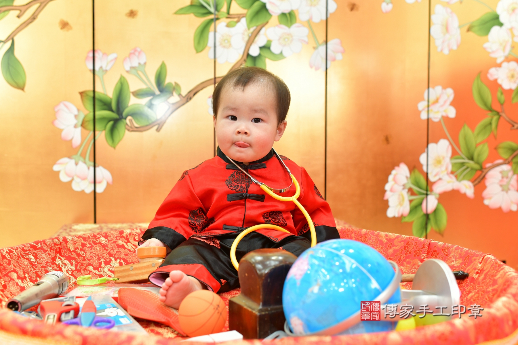 傳家手工印章台中店、抓周