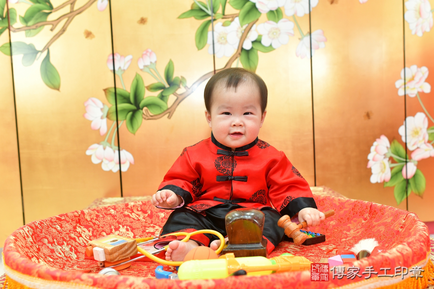 傳家手工印章台中店、抓周