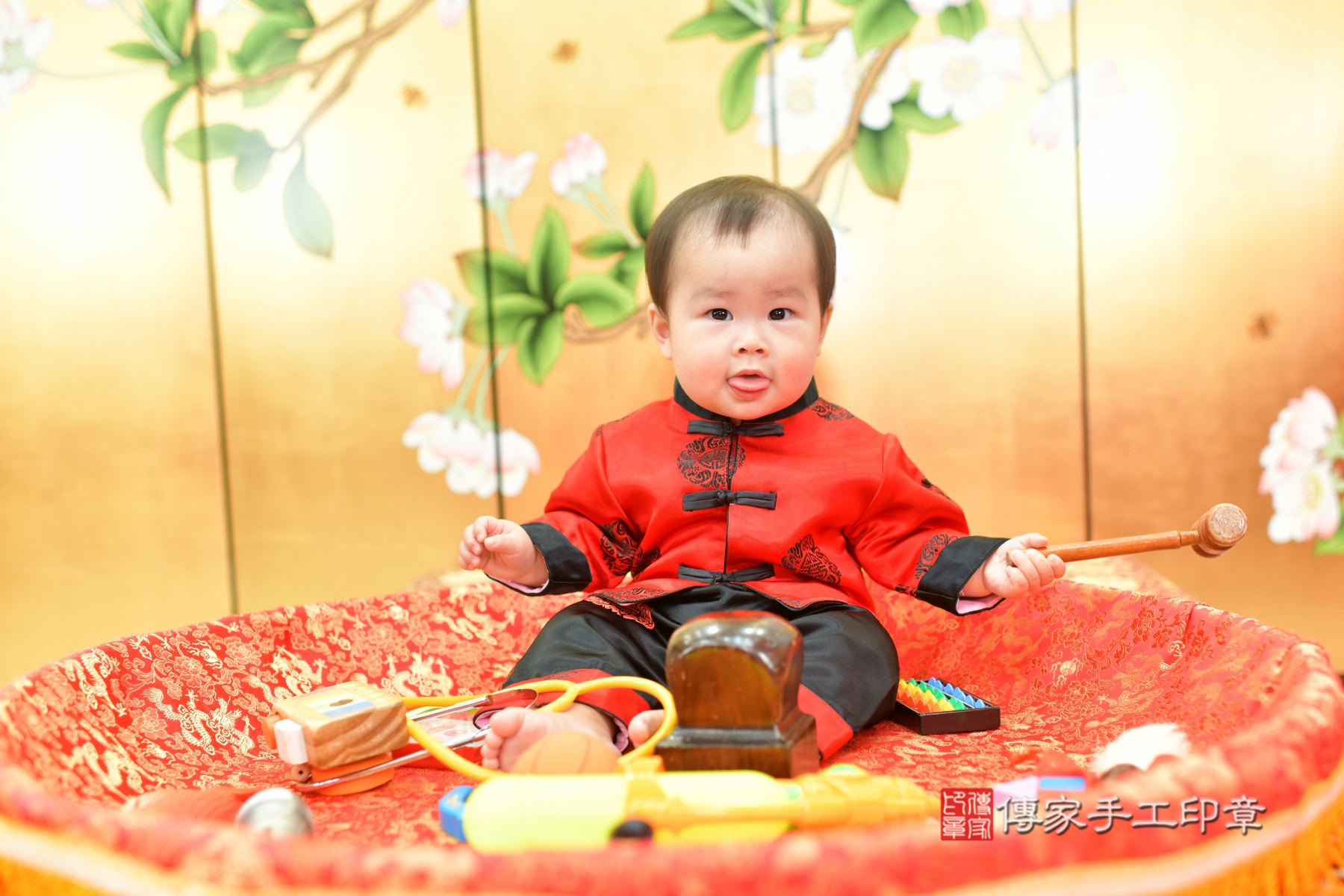 傳家手工印章台中店、抓周