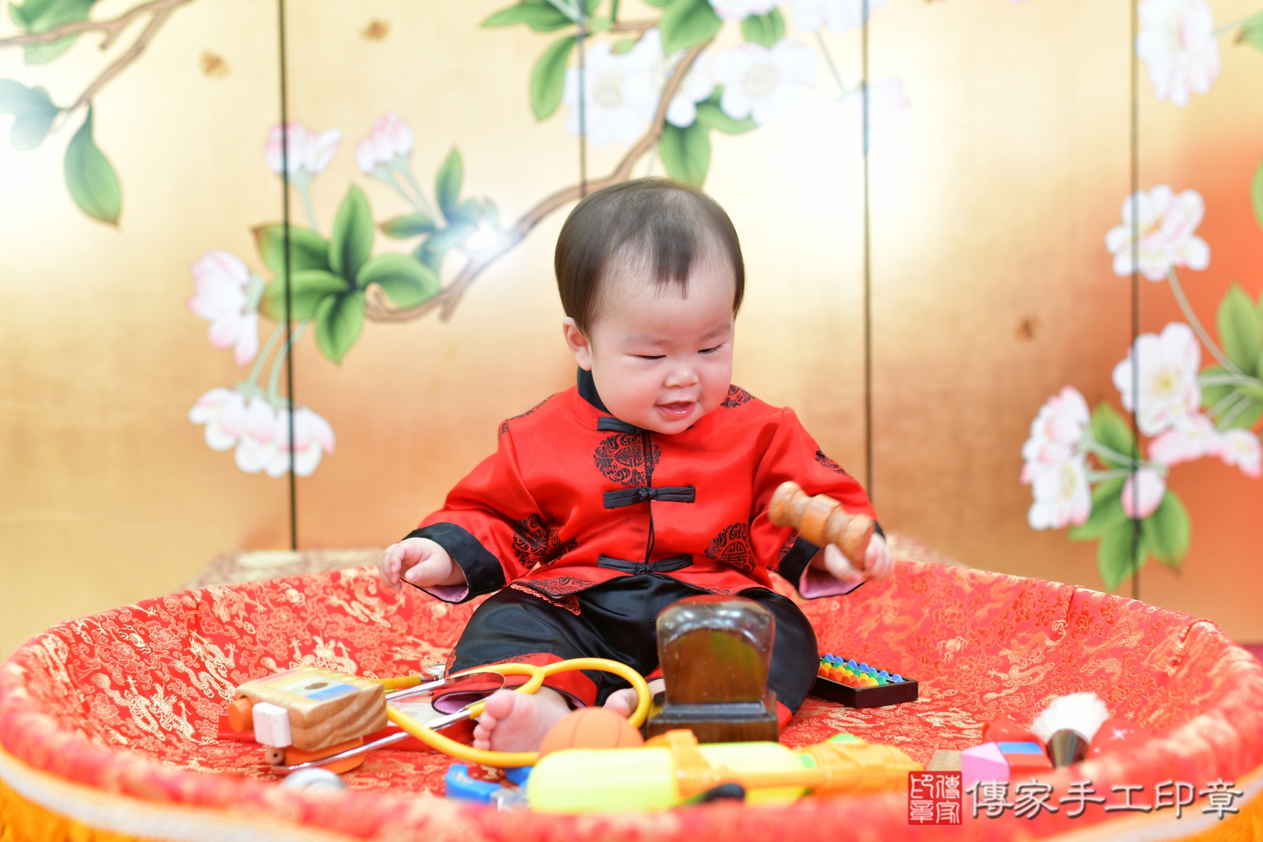 傳家手工印章台中店、抓周