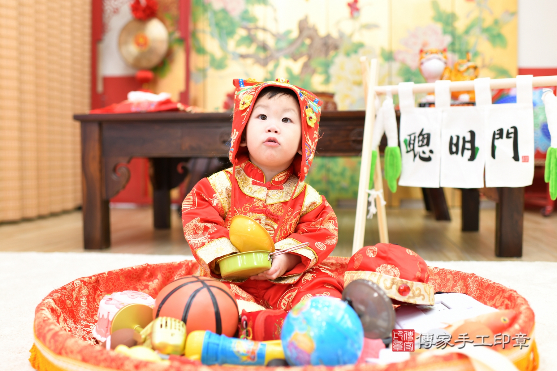 傳家手工印章台中店、抓周