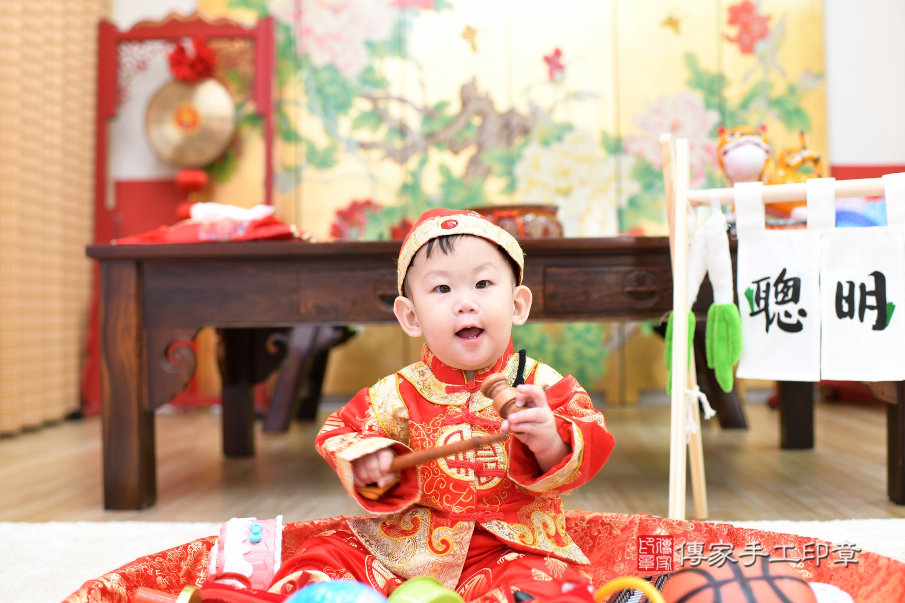 傳家手工印章台中店、抓周