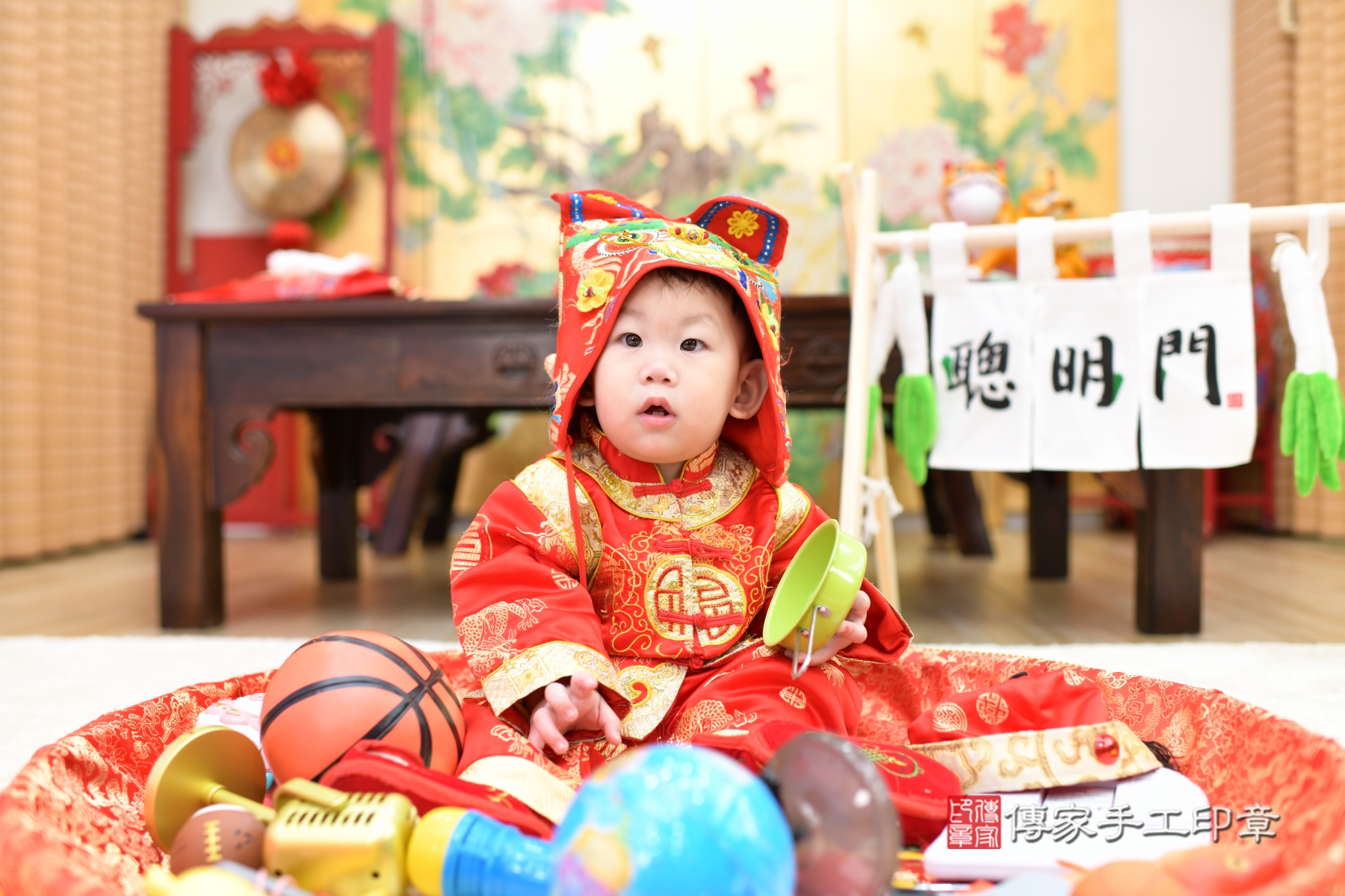 傳家手工印章台中店、抓周