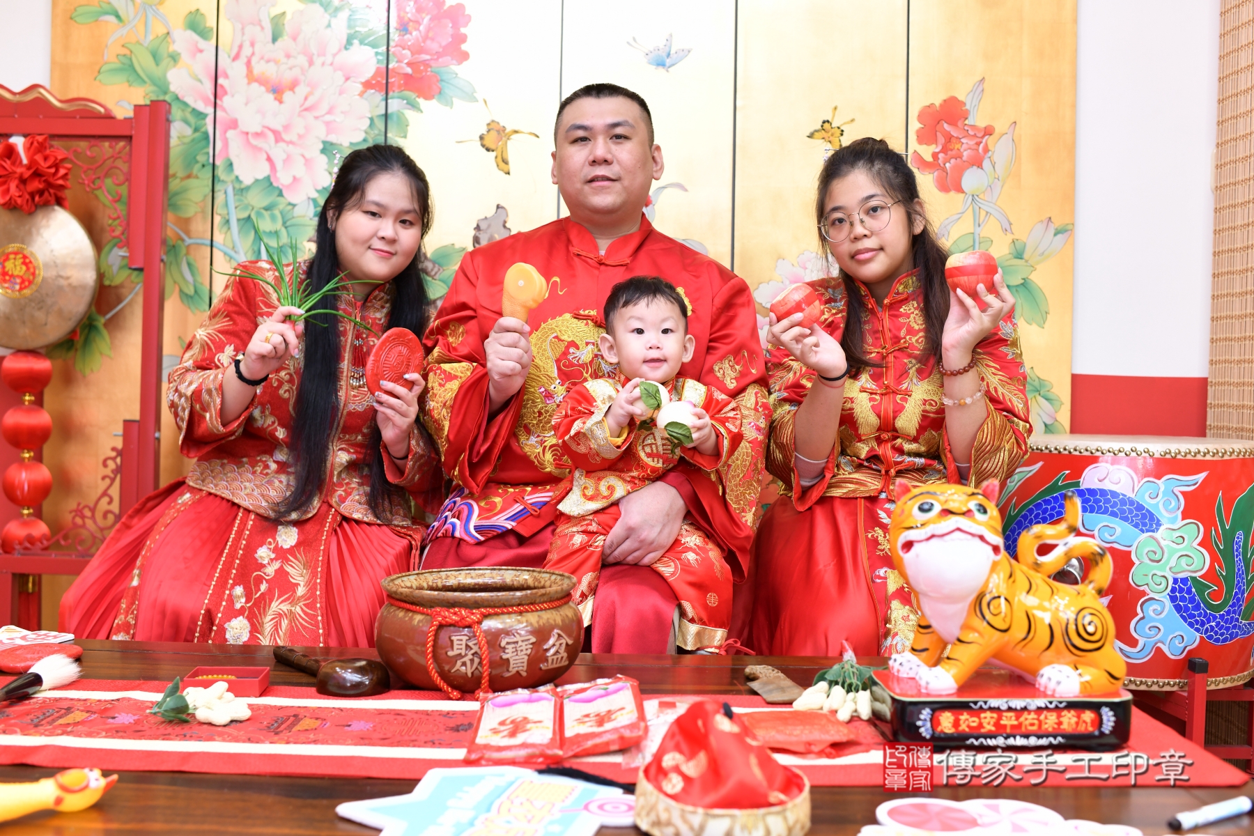 傳家手工印章台中店、抓周