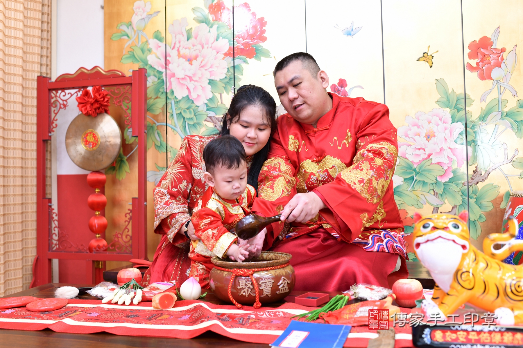 傳家手工印章台中店、抓周