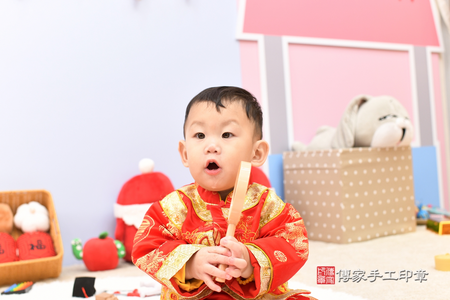 傳家手工印章台中店、抓周