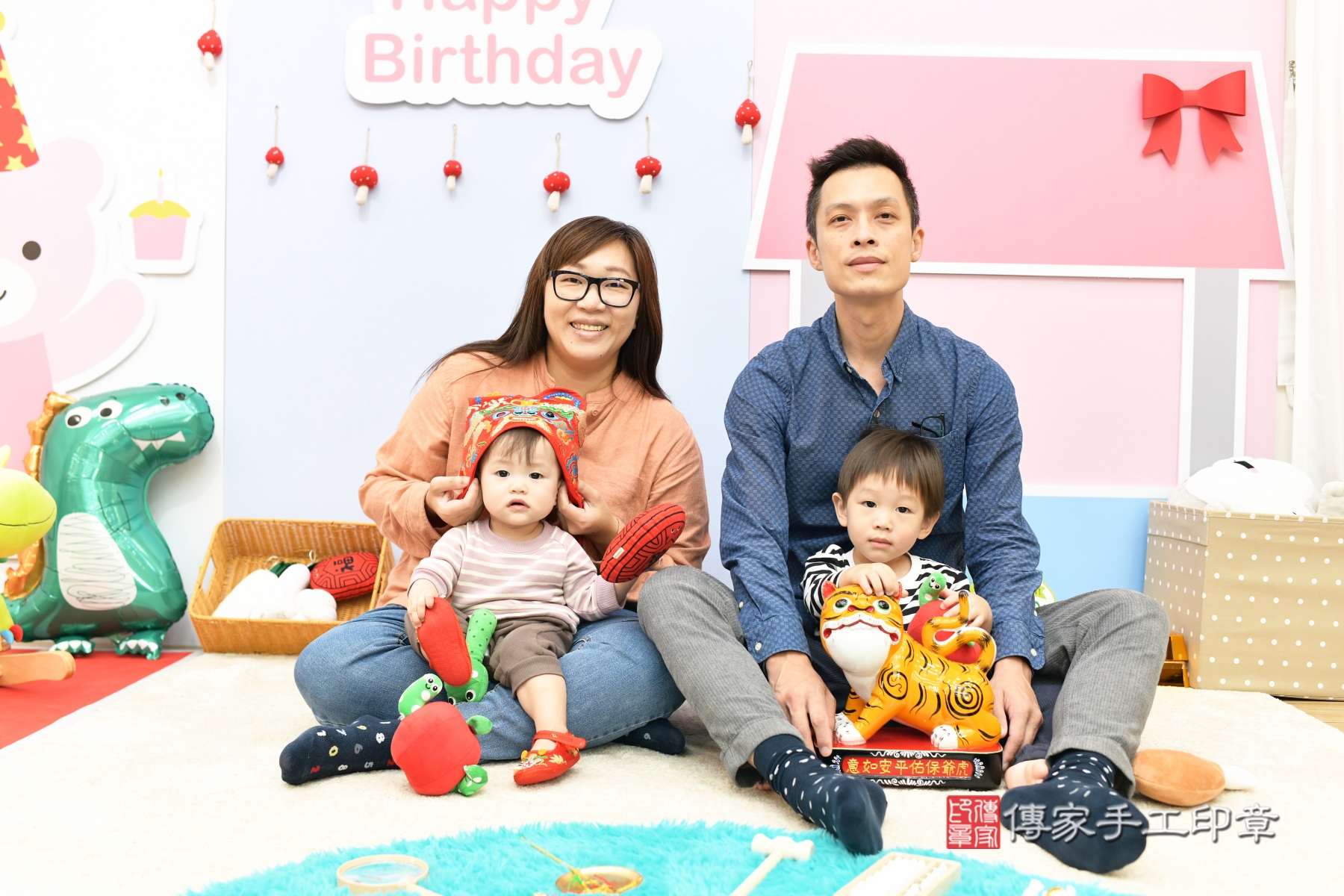 傳家手工印章台中店、抓周