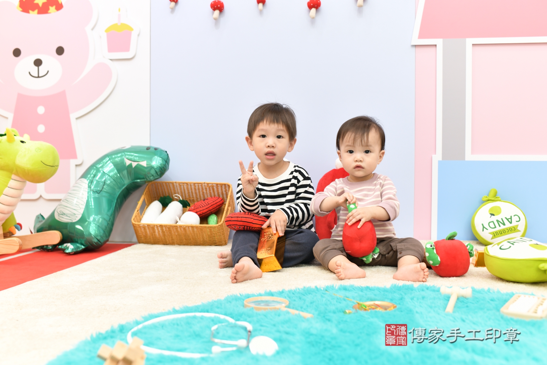 傳家手工印章台中店、抓周