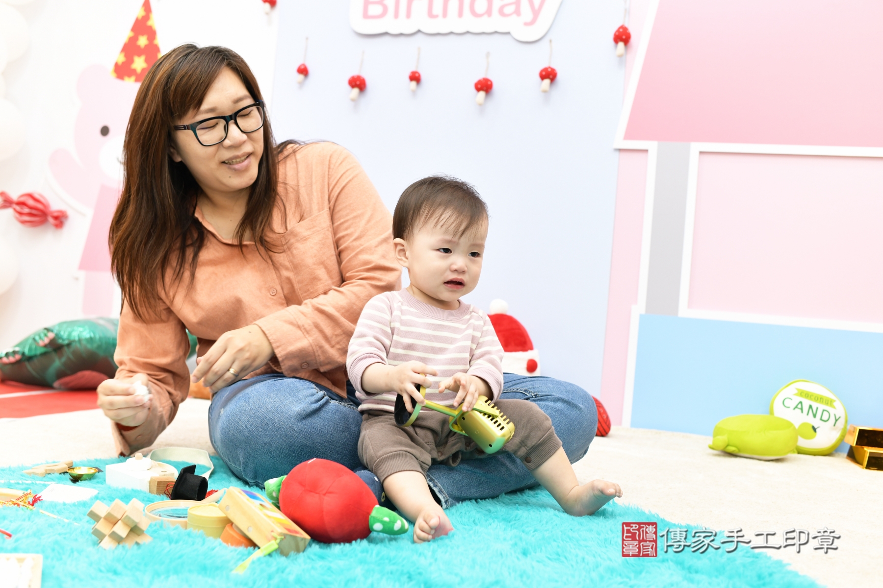 傳家手工印章台中店、抓周