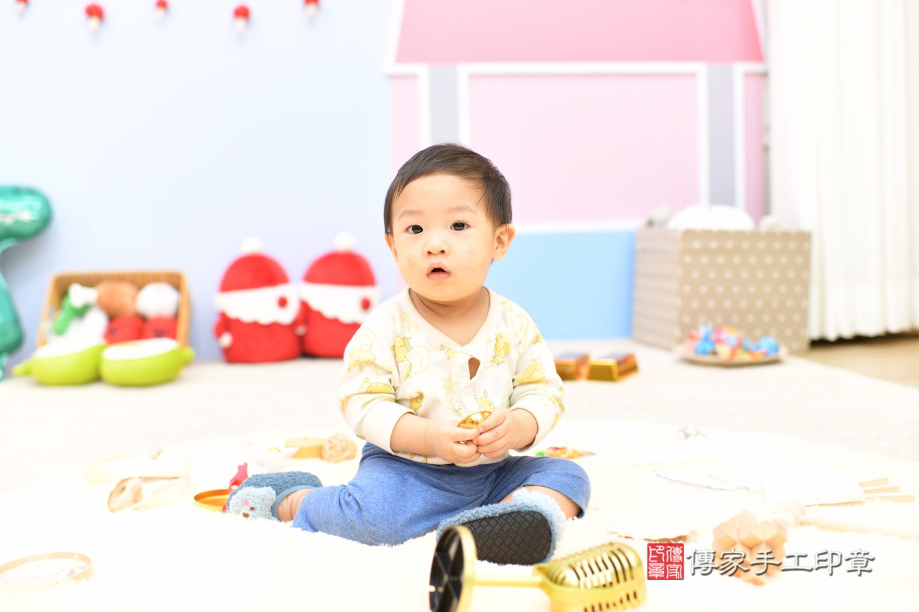 傳家手工印章台北店、抓周