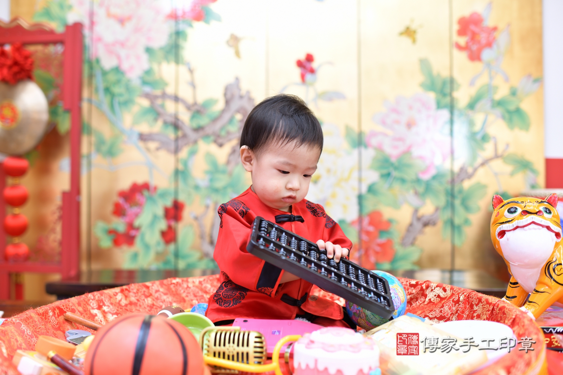 傳家手工印章台北店、抓周