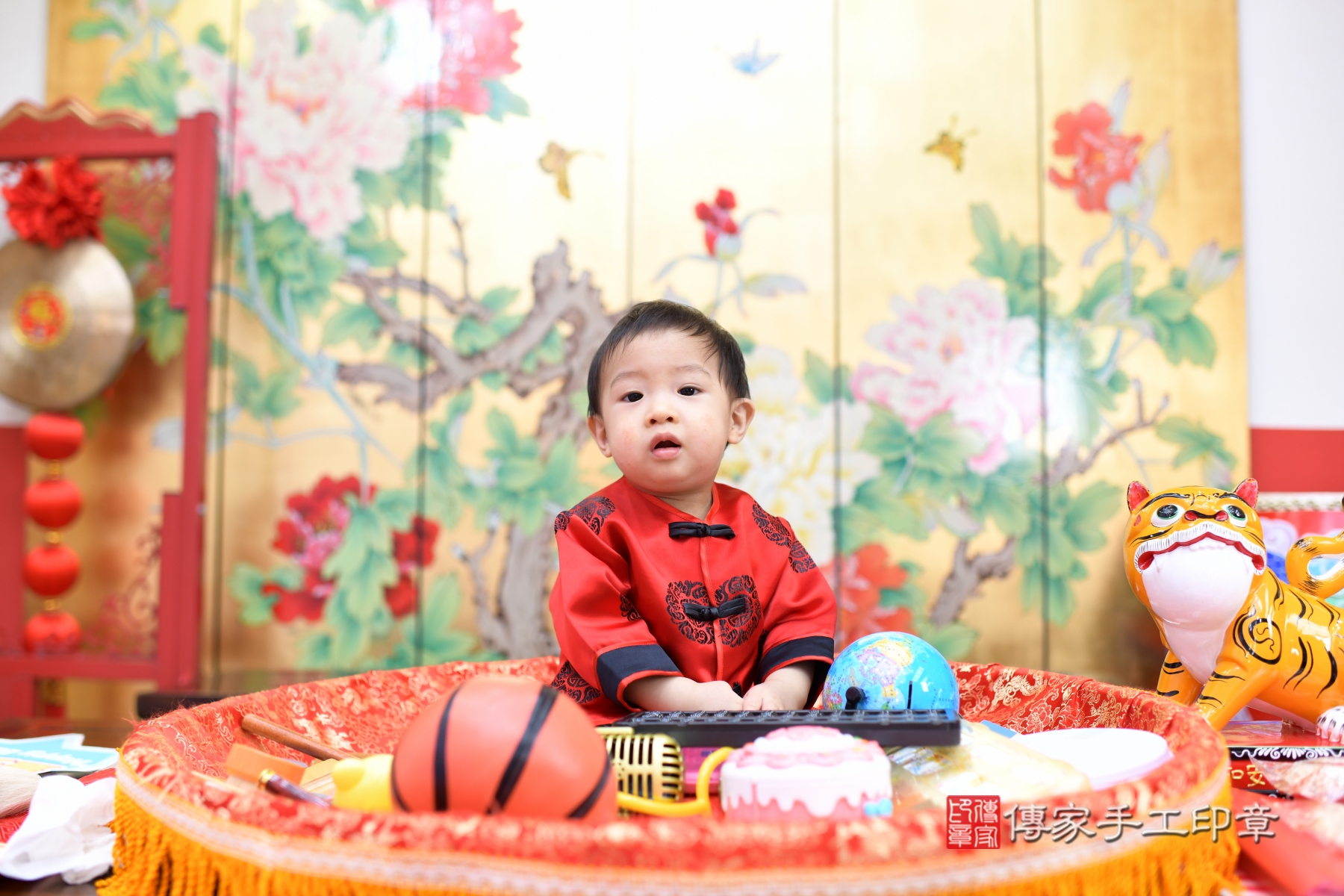 傳家手工印章台北店、抓周