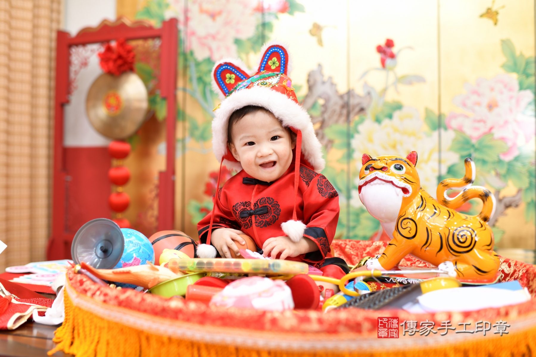 傳家手工印章台北店、抓周