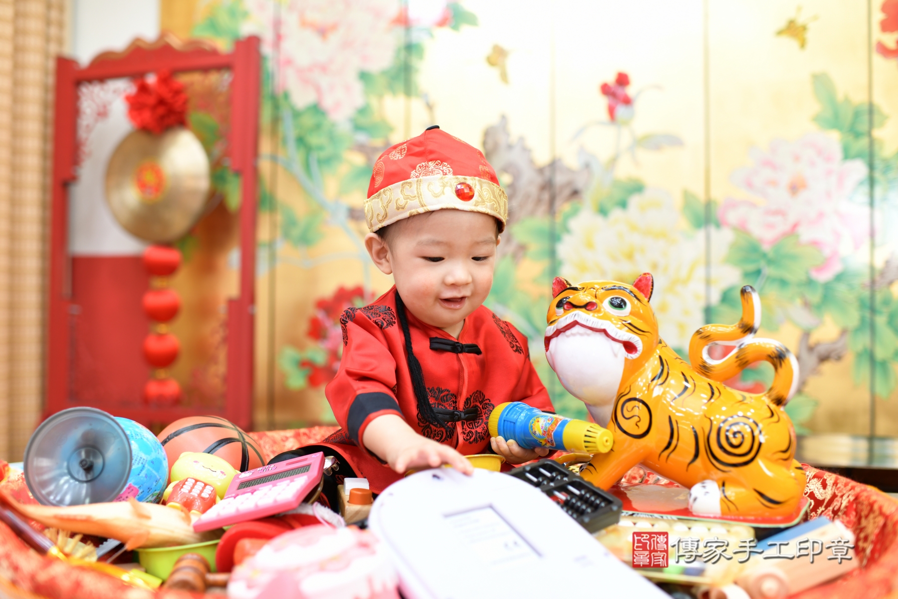 傳家手工印章台北店、抓周