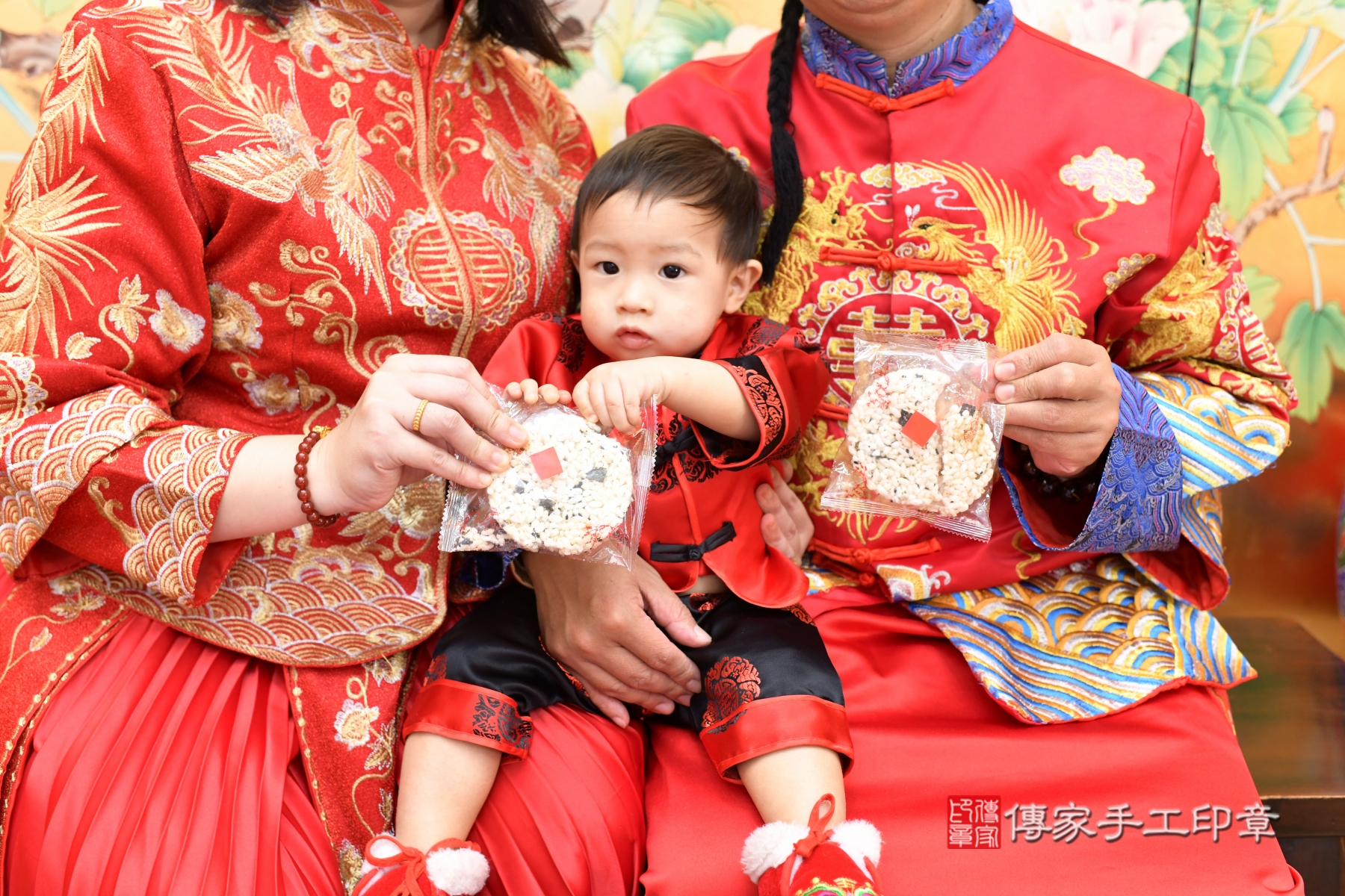 傳家手工印章台北店、抓周