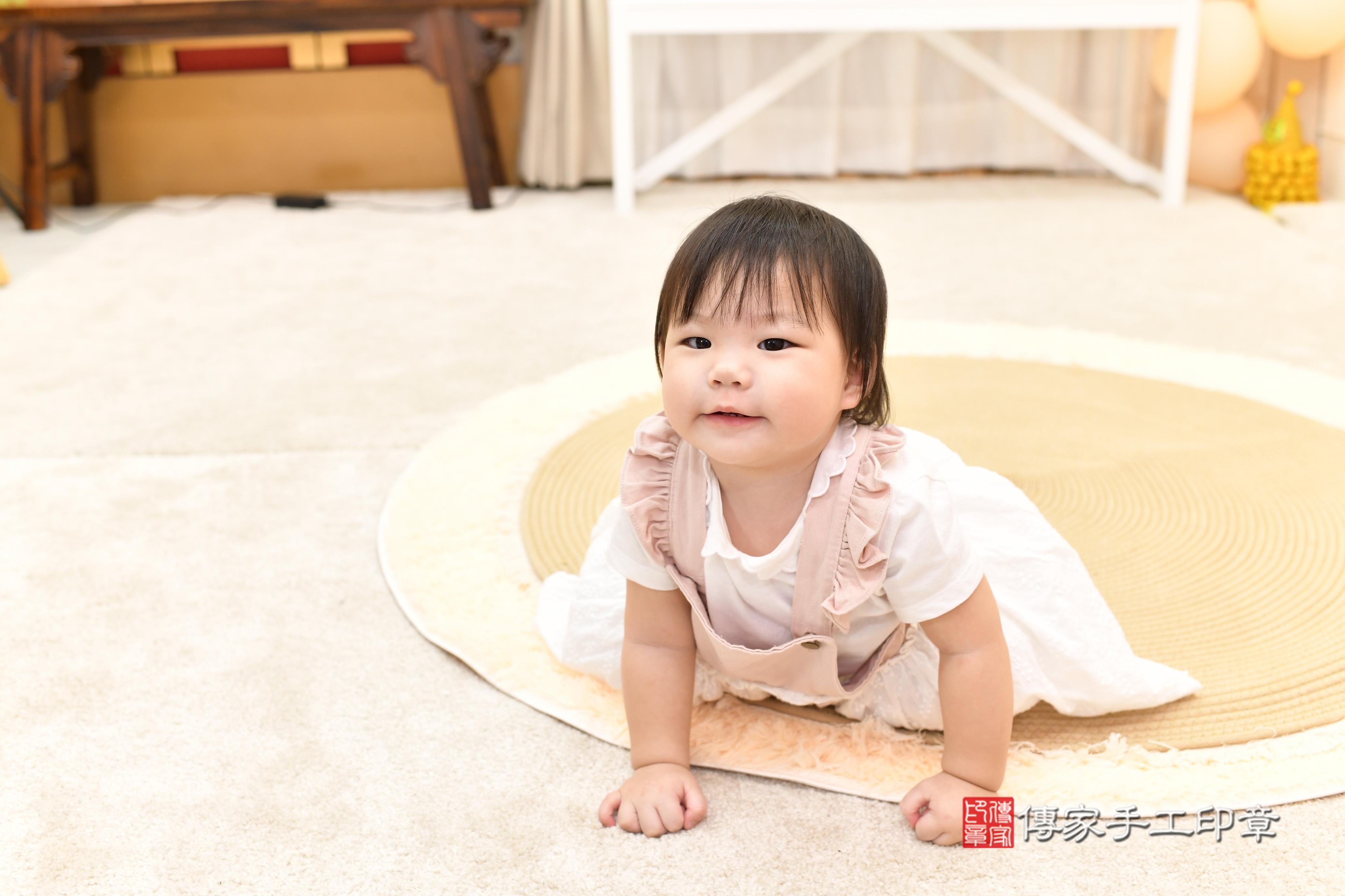 從古時傳承至今的「抓周」儀式，是寶寶滿周歲時的重要禮俗之一。 .....，案例照